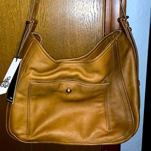 NWT ALCO American Leather Company Handbag Brown